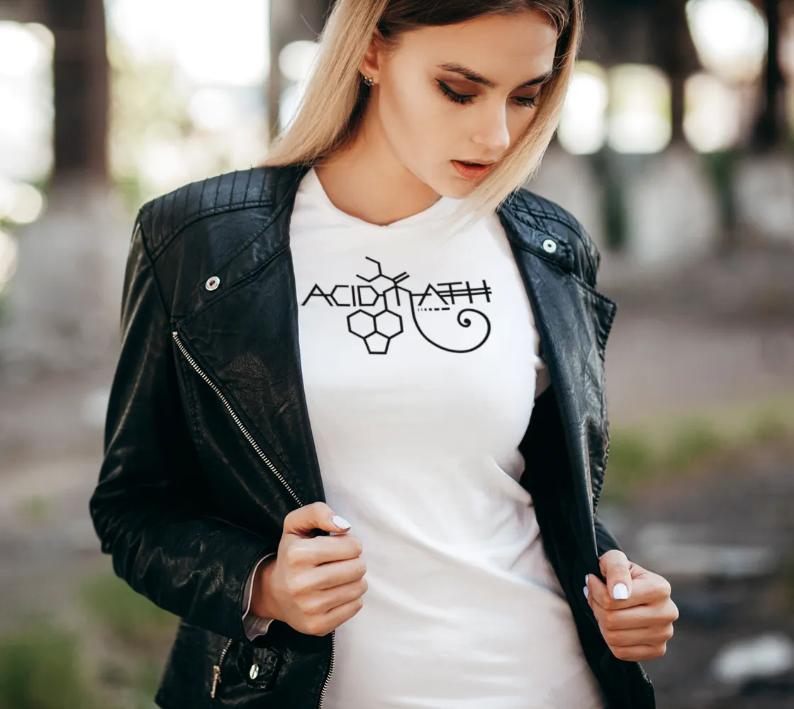 ACIDMATH LOGO WOMENS TEE