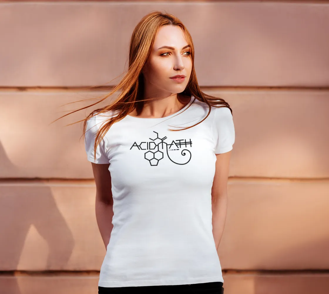 ACIDMATH LOGO WOMENS TEE