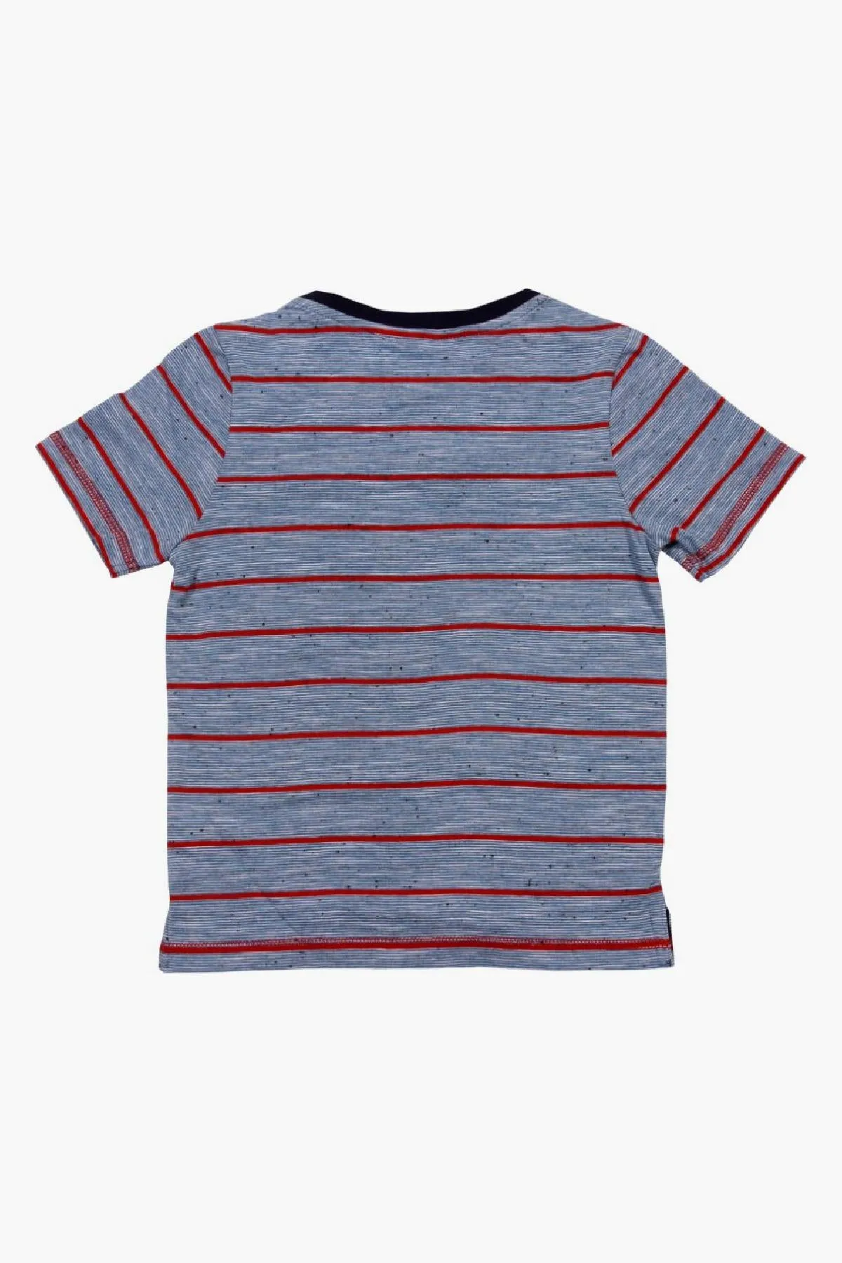 Bear Camp Stripe Pocket Henley Boys T-Shirt