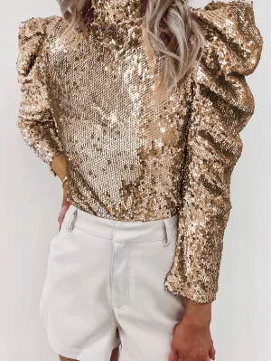 Bodycon Sequin Top