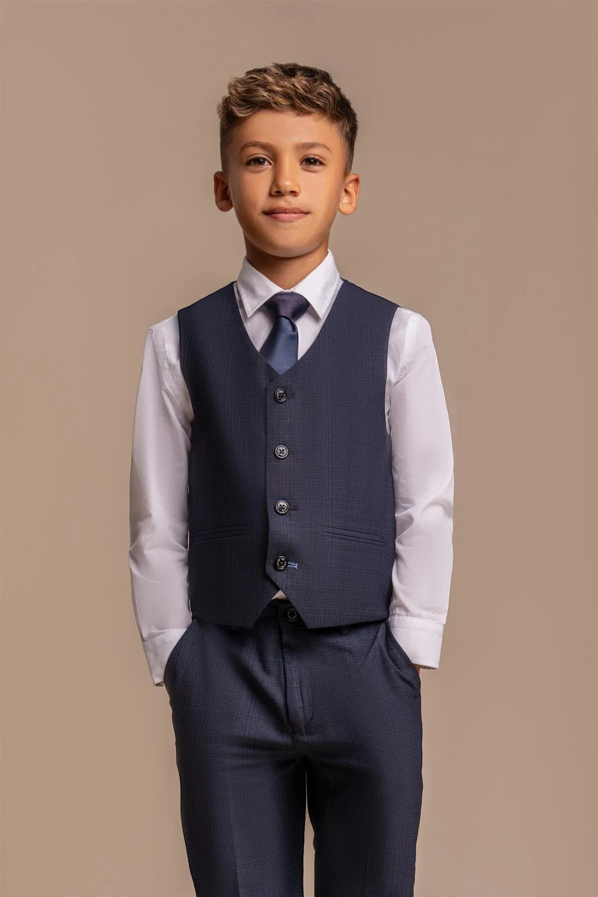 Boys Seeba Navy Suit