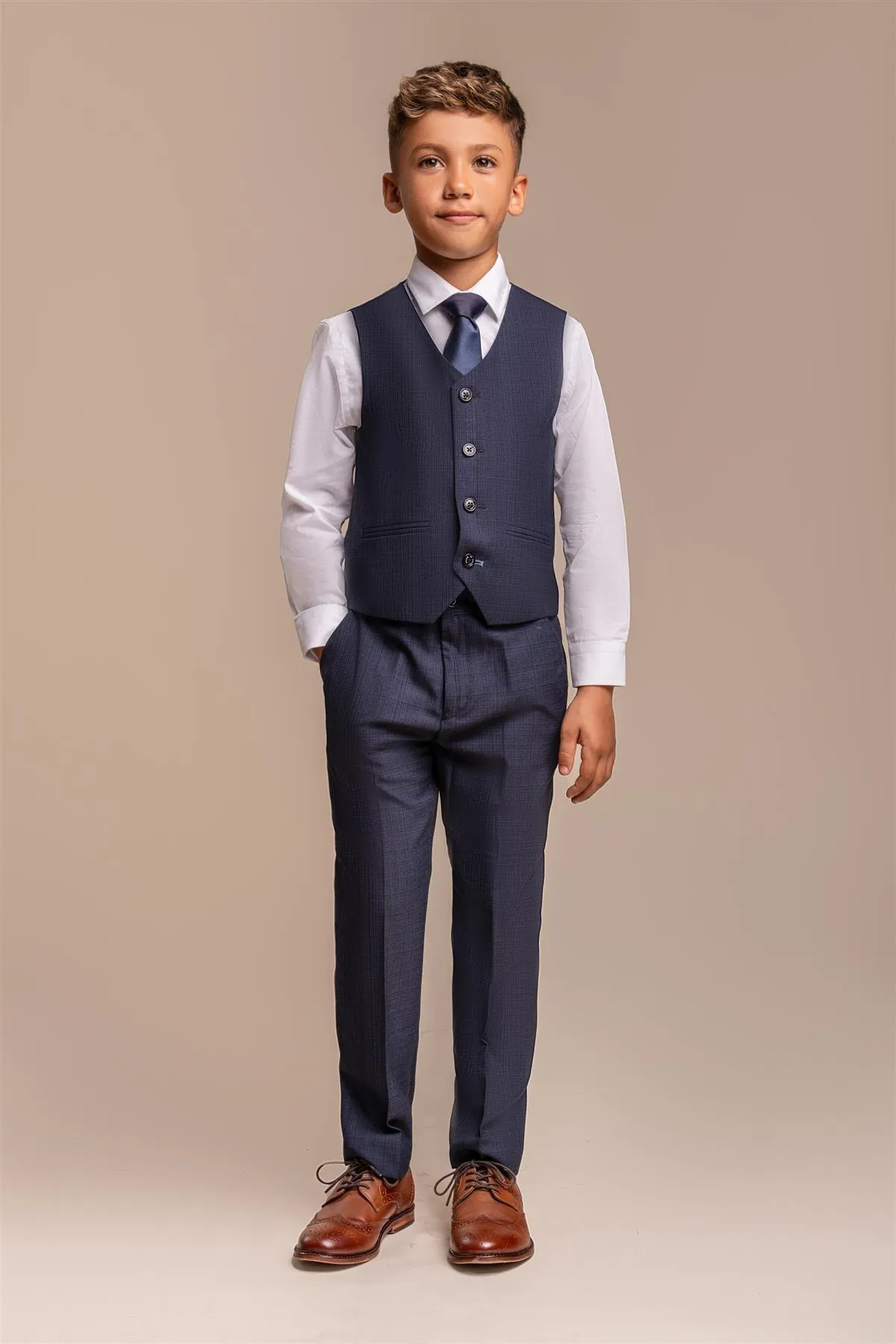 Boys Seeba Navy Suit