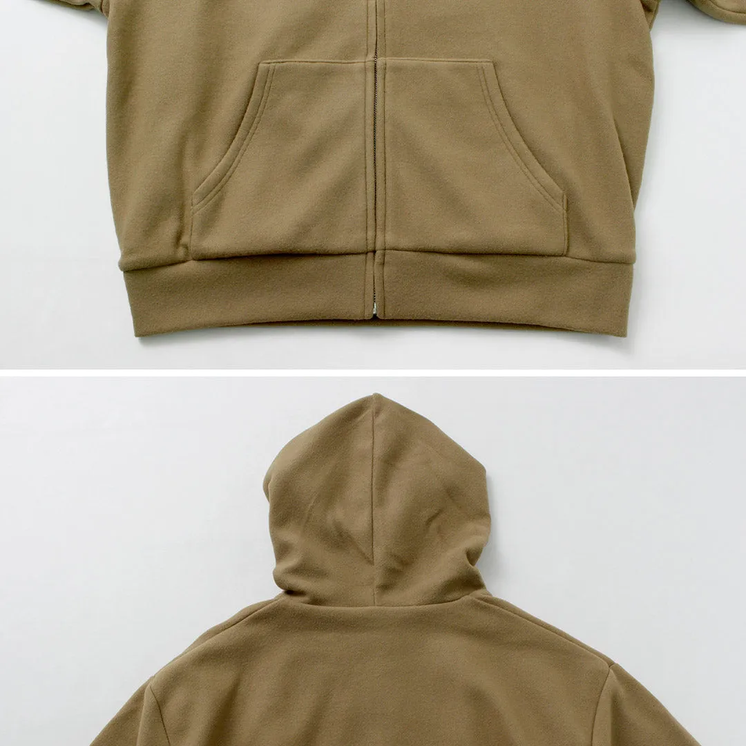 BURLAP OUTFITTER / Grid Fleece Lined Zip Hoodie