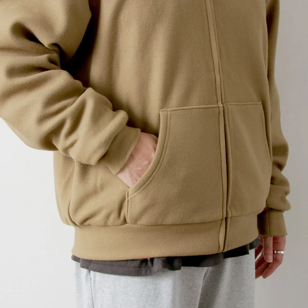 BURLAP OUTFITTER / Grid Fleece Lined Zip Hoodie