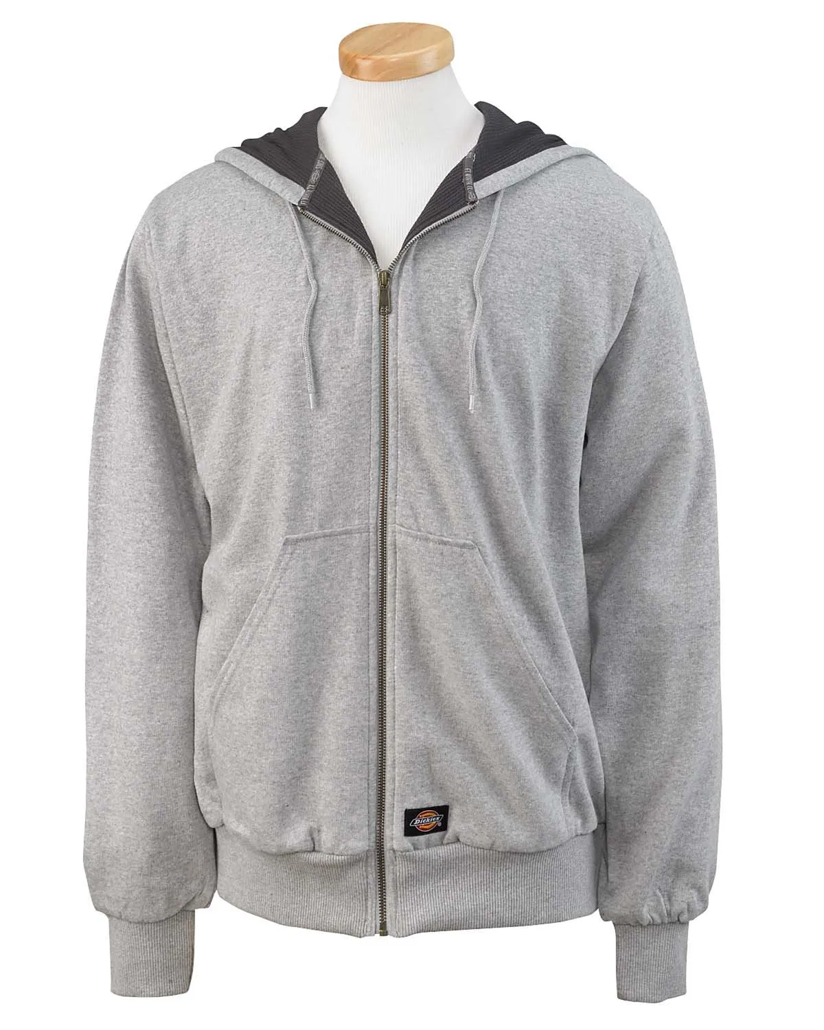 Dickies Men's 470 Gram Thermal-Lined Fleece Jacket Hooded Sweatshirt