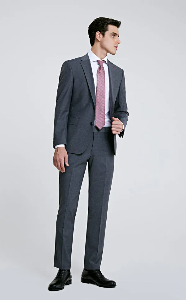 Ds Damat  Grey  Classic Suit -41% Wool