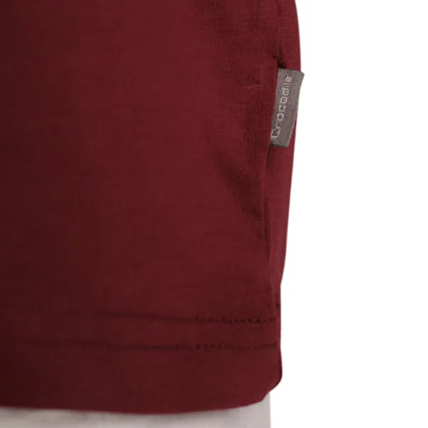 Easy Breezy Tee-Maroon