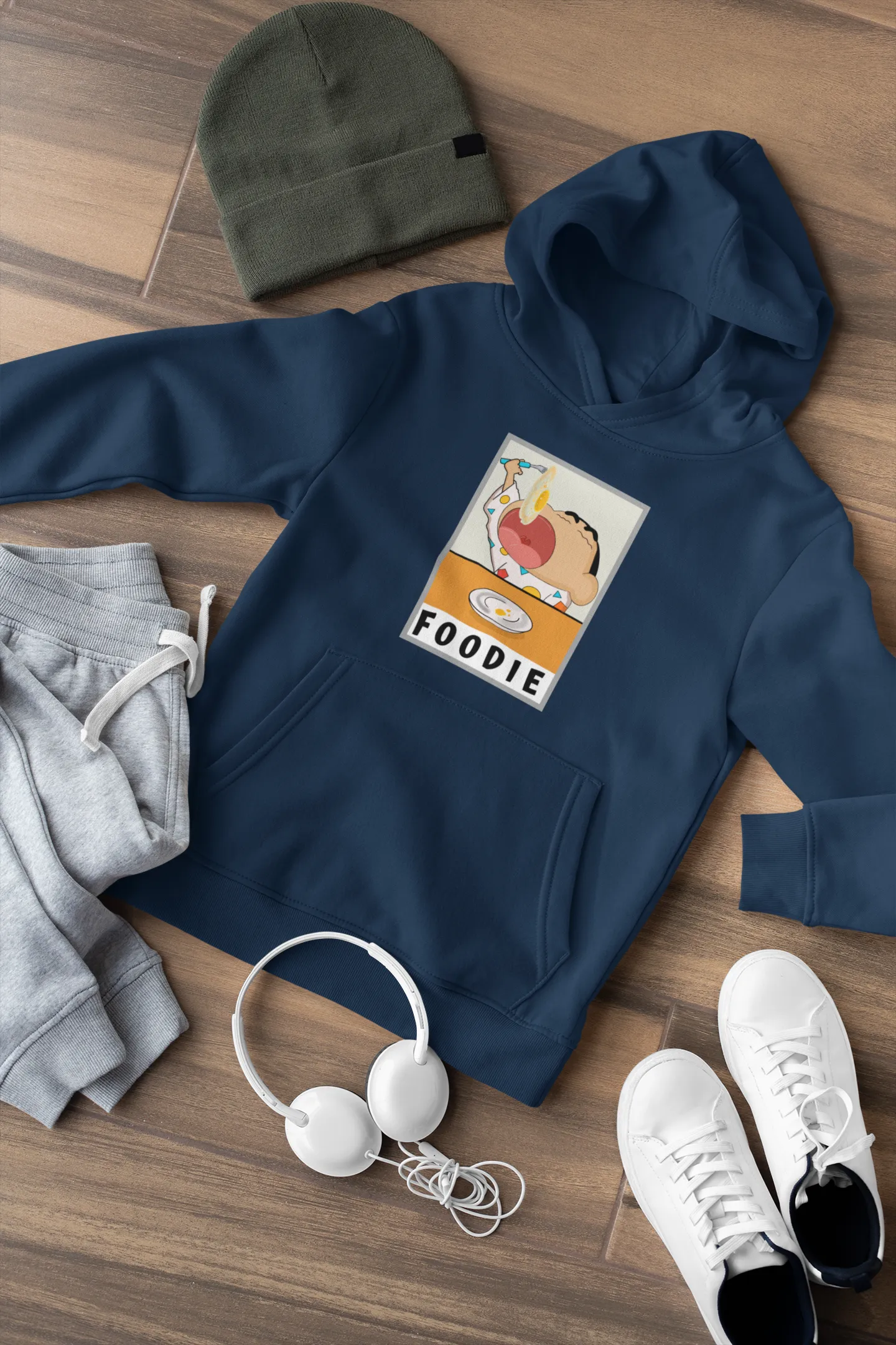 FOODIE : SHINCHAN - WINTER HOODIES