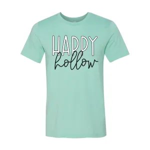 Happy Hollow Block Script Soft Tee