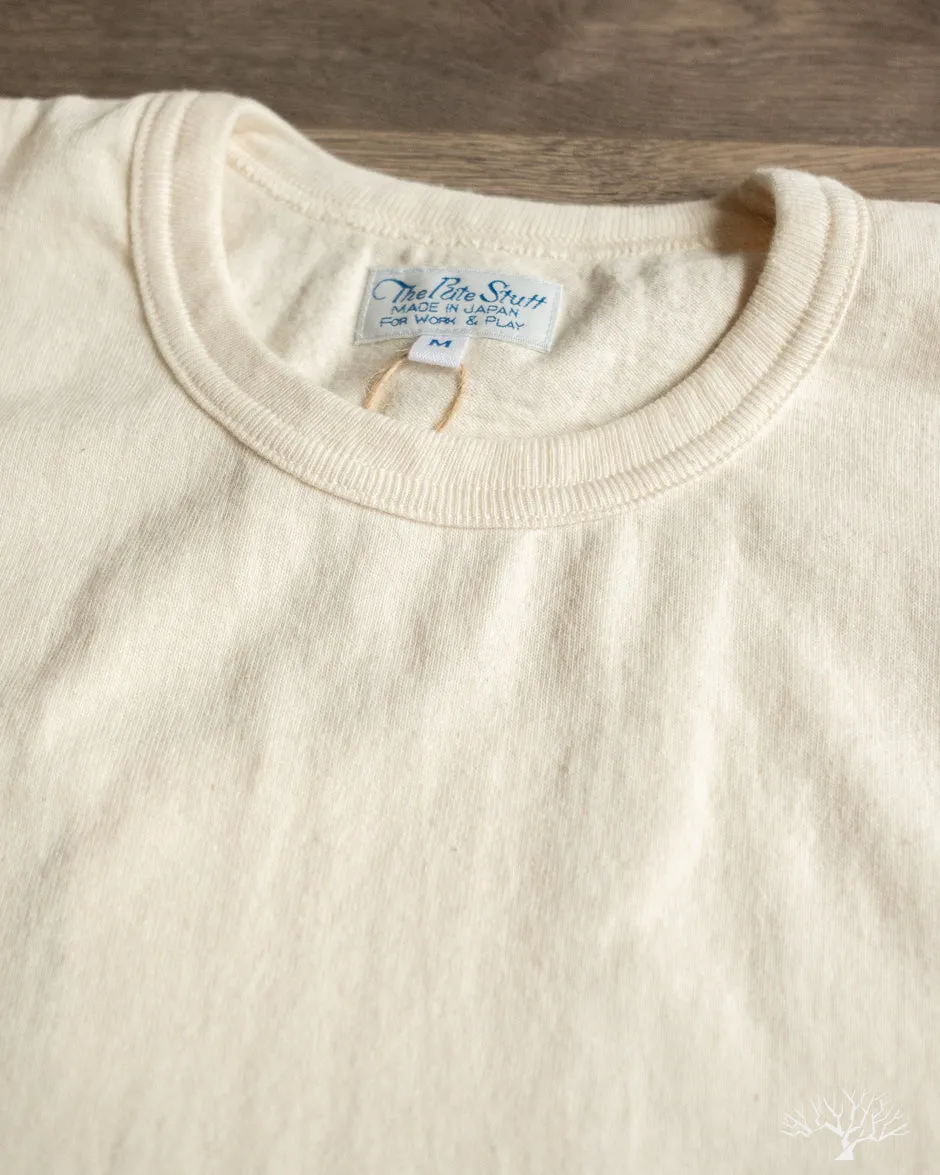 Heavyweight 9oz Loopwheel Tee - Ecru