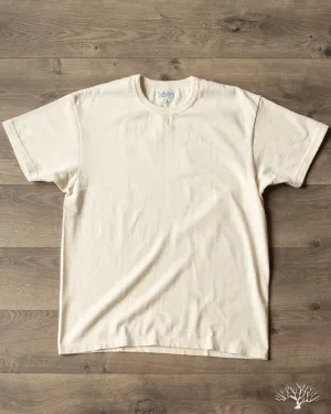 Heavyweight 9oz Loopwheel Tee - Ecru