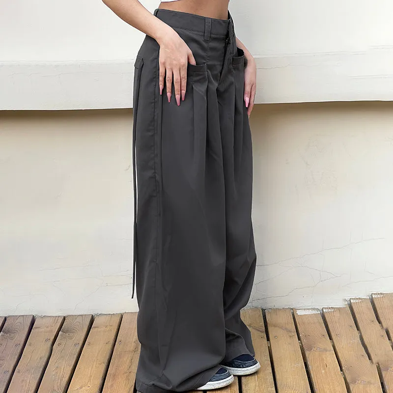 Jessa Wide Leg Baggy Pants