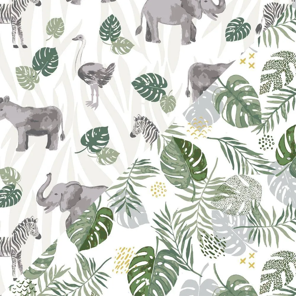 Jungle   Rainforest Premium Cotton Snuggle Blanket