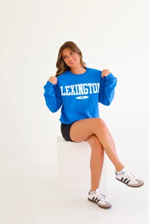 LEXINGTON ROYAL BLUE CREWNECK