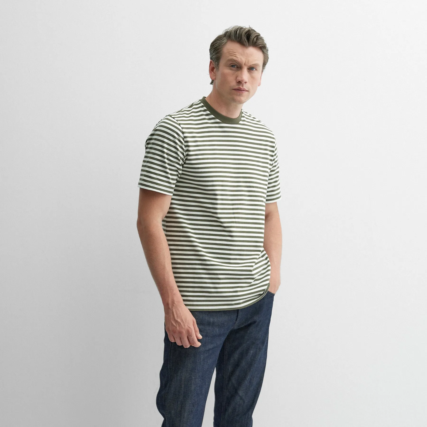 Markham Khaki Stripe