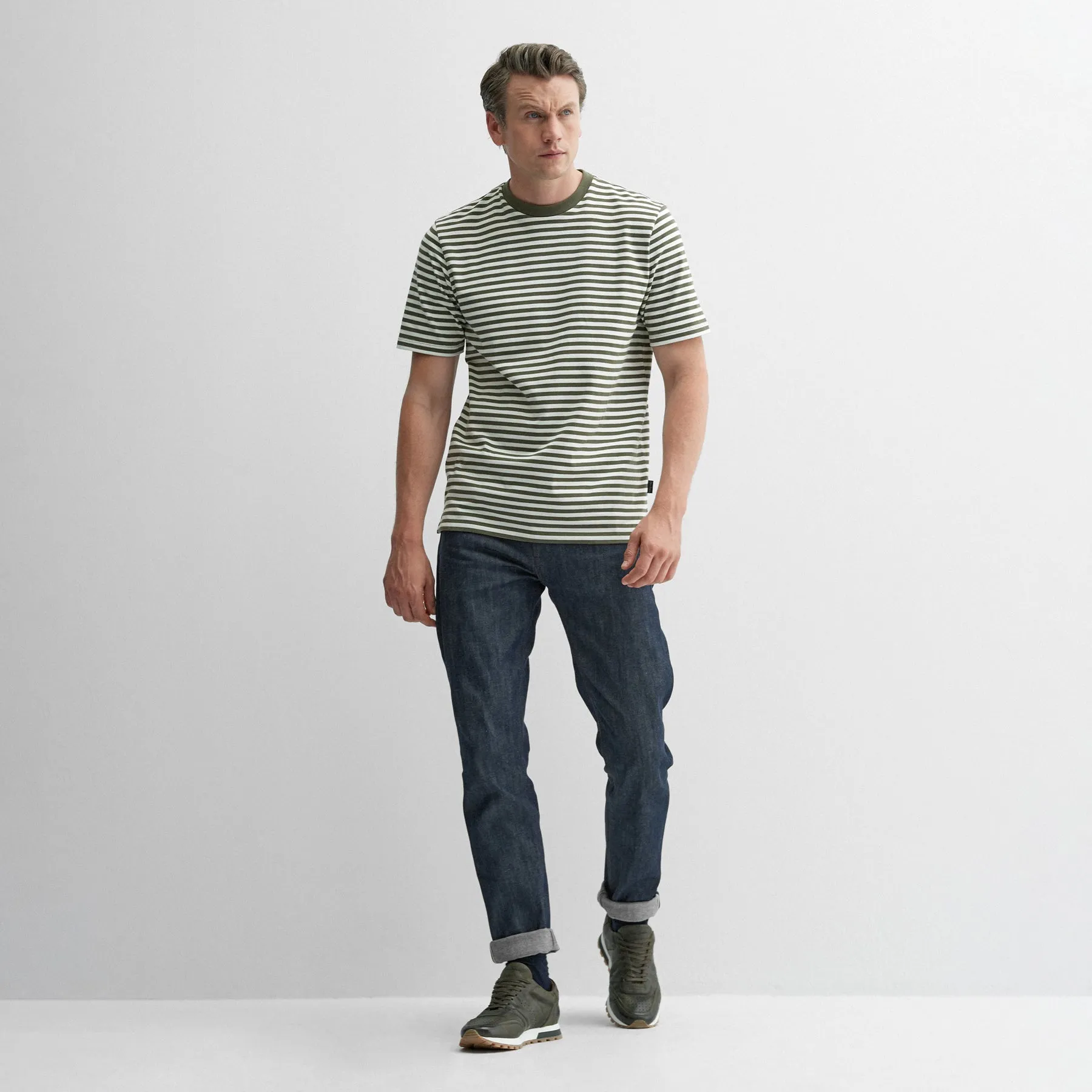 Markham Khaki Stripe