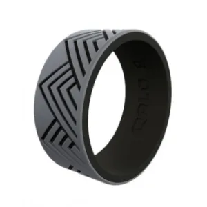 Men's QALO Strata Silicone Ring