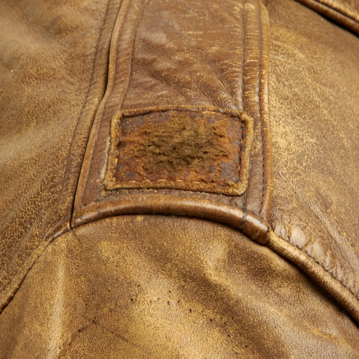 Original U.S. WWII Named China Burma India Theater A2 Leather Flight Jacket