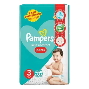 PAMPERS PANTS SKIN COMFORT MIDI 3 - 56 PANTS