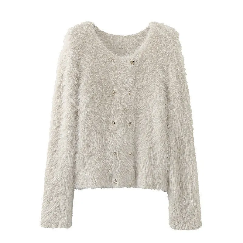 Pre Order:  Cozy Mohair Knit Sweater