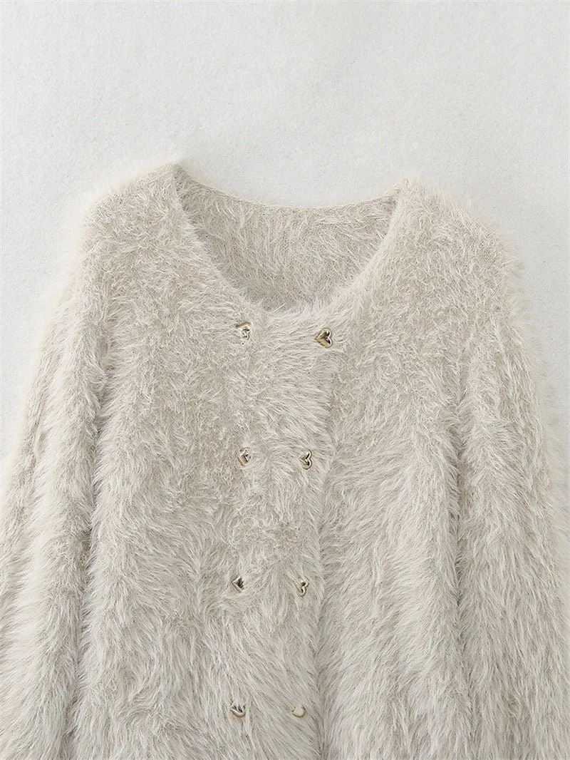 Pre Order:  Cozy Mohair Knit Sweater