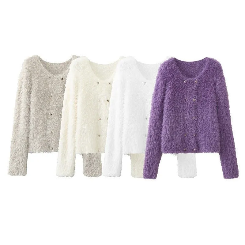 Pre Order:  Cozy Mohair Knit Sweater