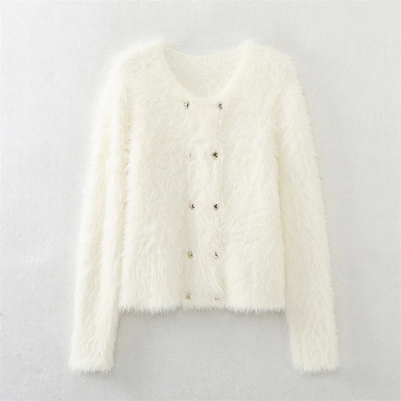 Pre Order:  Cozy Mohair Knit Sweater