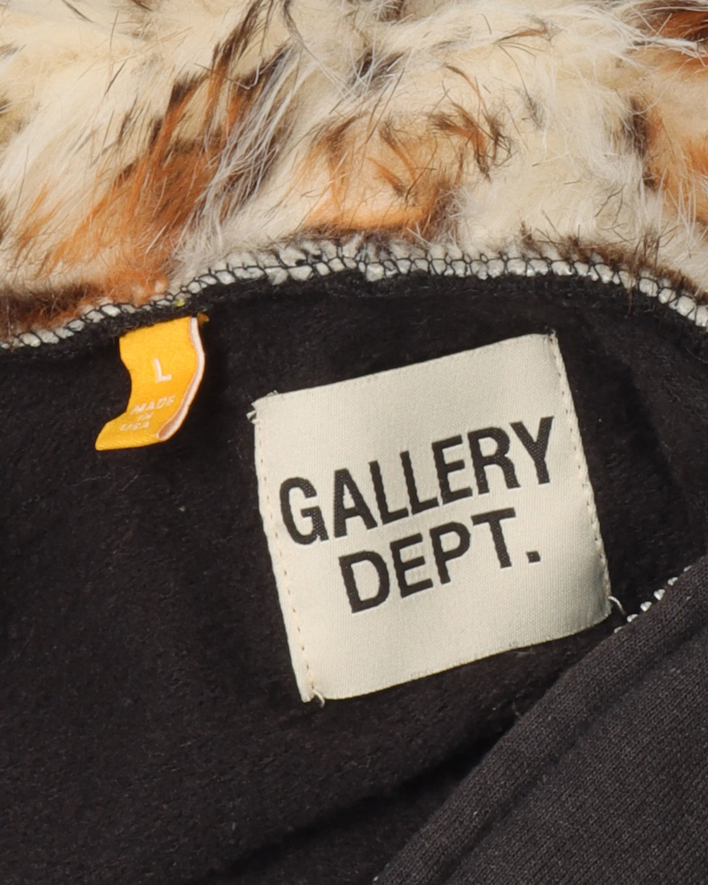 "Art That Kills" Fur Lined Zip Up Hoodie