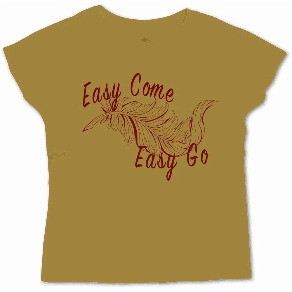 "Easy Go" Mustard Tee