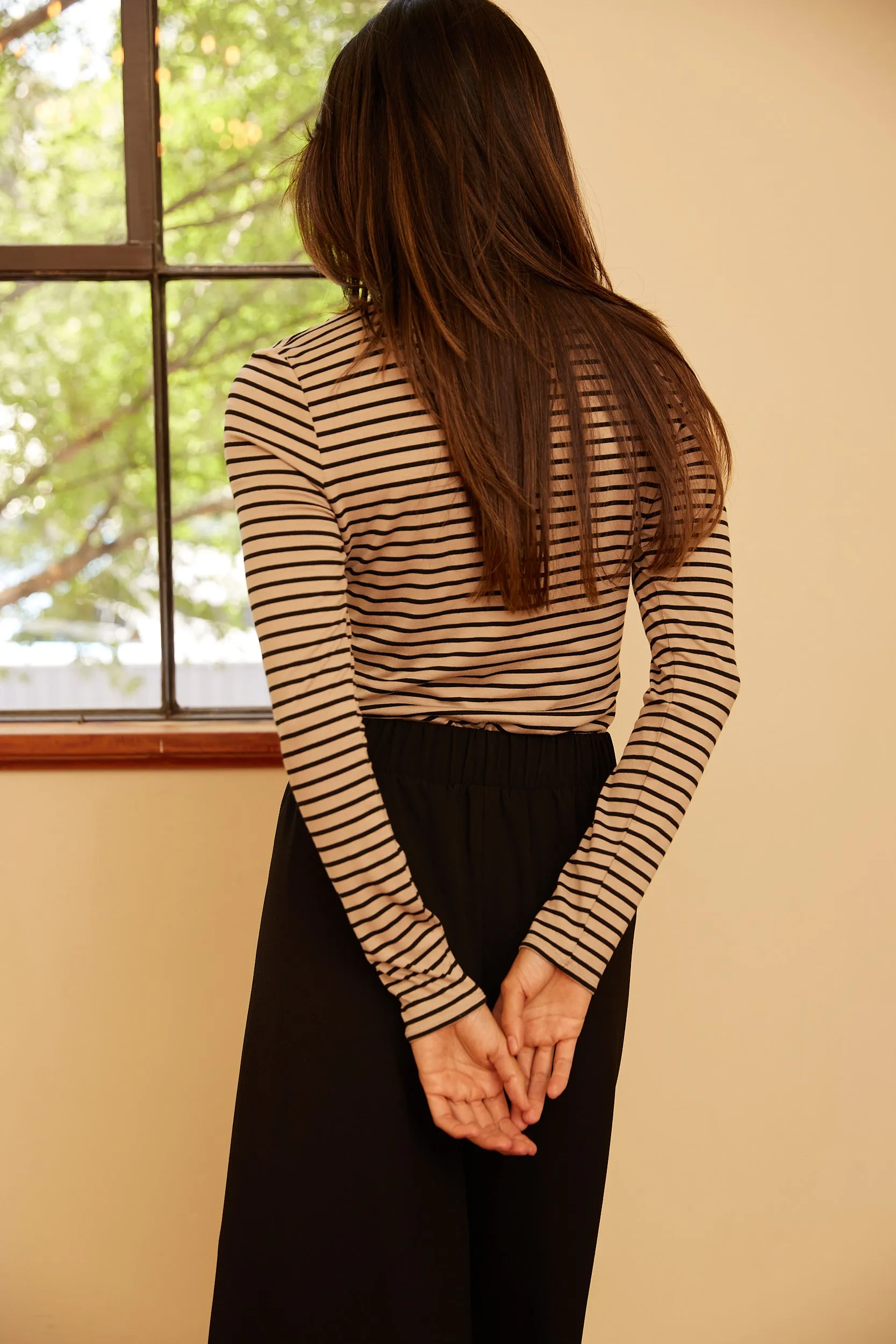 SALE - Siena Striped Knit Top