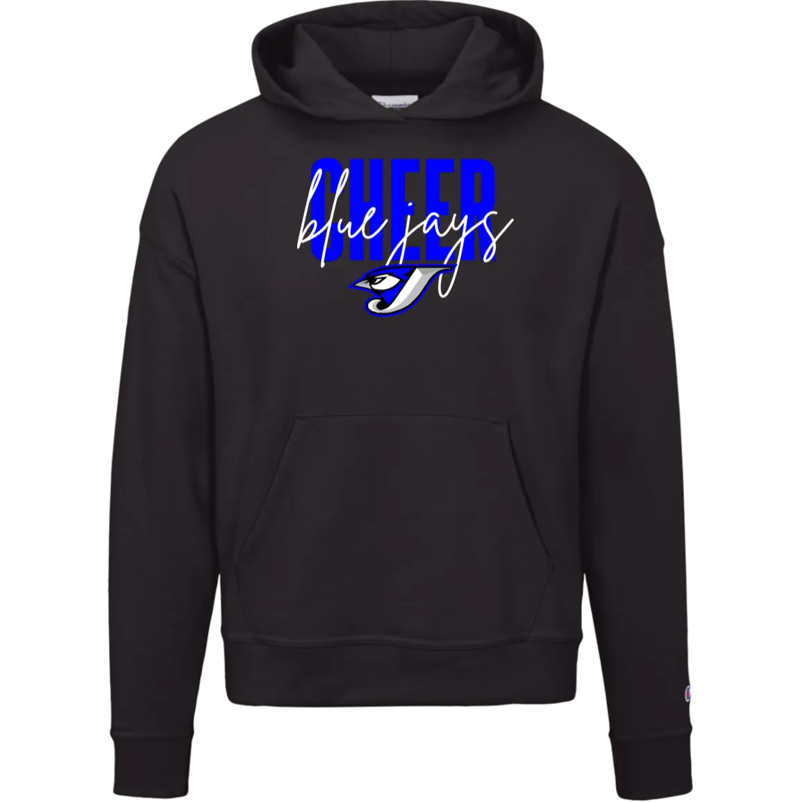 Script Cheer S760 Champion Womens Powerblend Hoodie