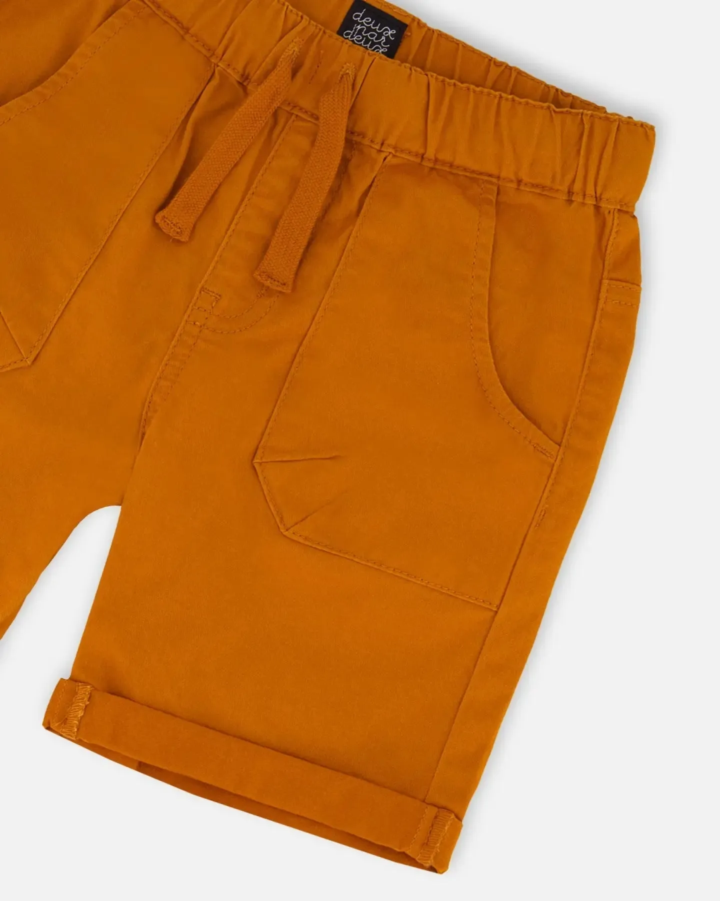 Stretch Twill Short Vibrant Orange