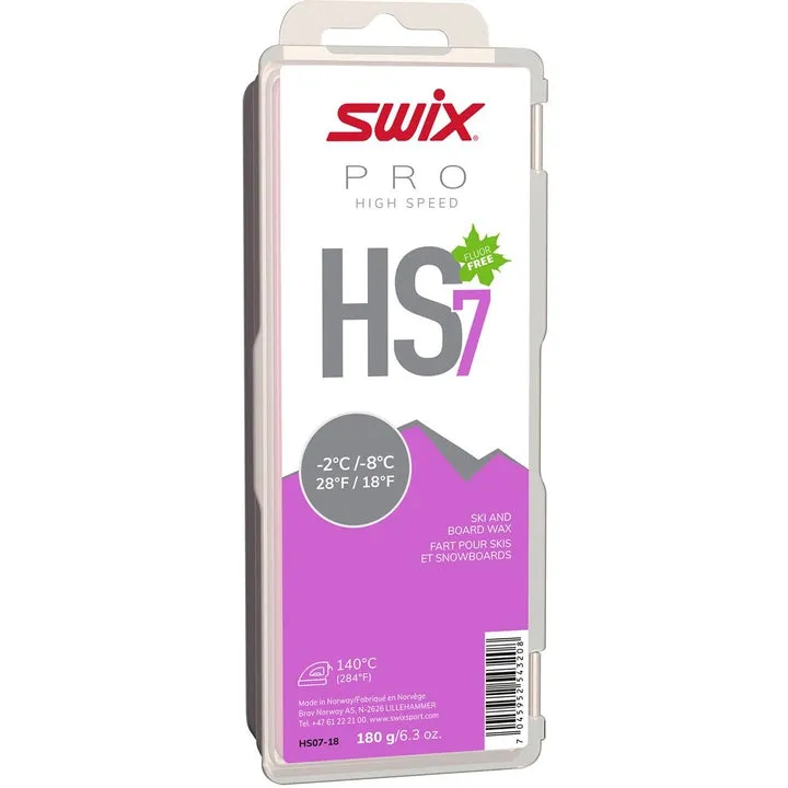 Swix Pro High Speed HS7 Violet -2C to -8C Wax