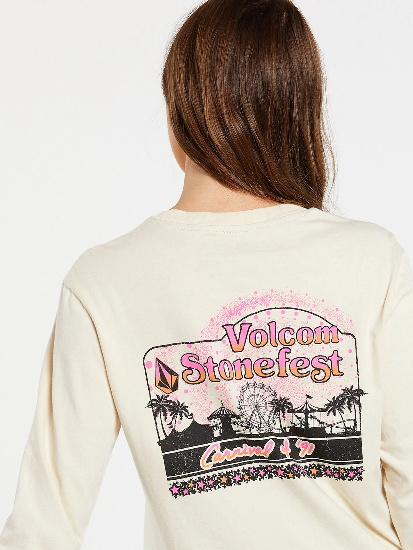 The Volcom Stones Long Sleeve - Sand