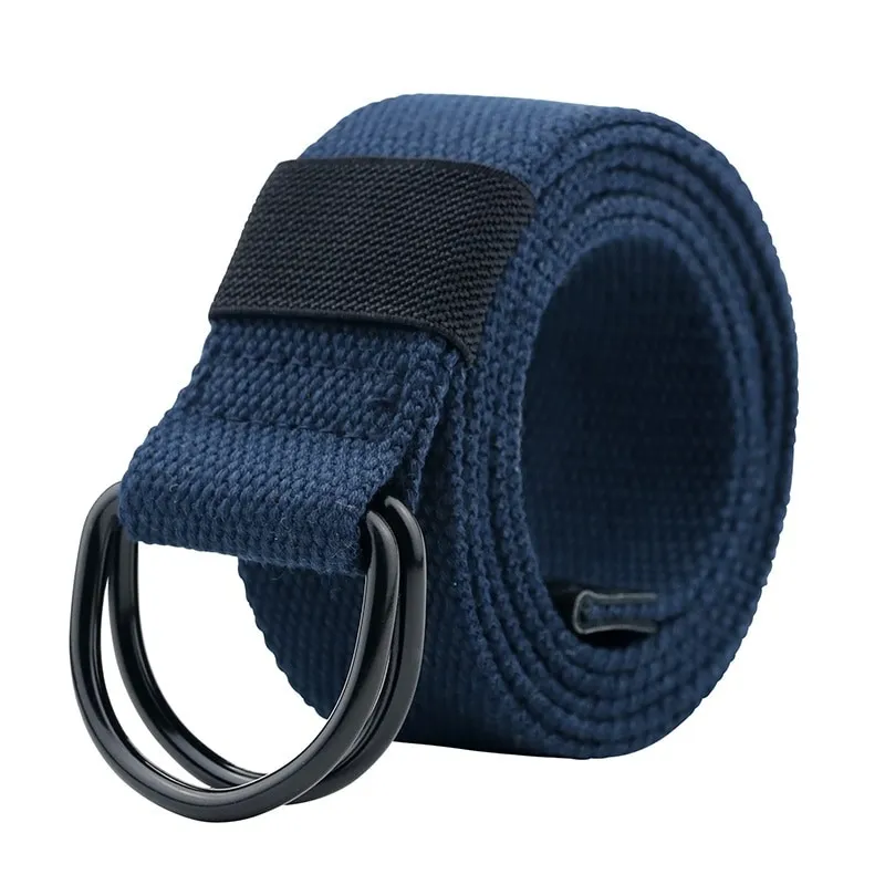 Versatile and Uncomplicated Canvas Unisex Belts