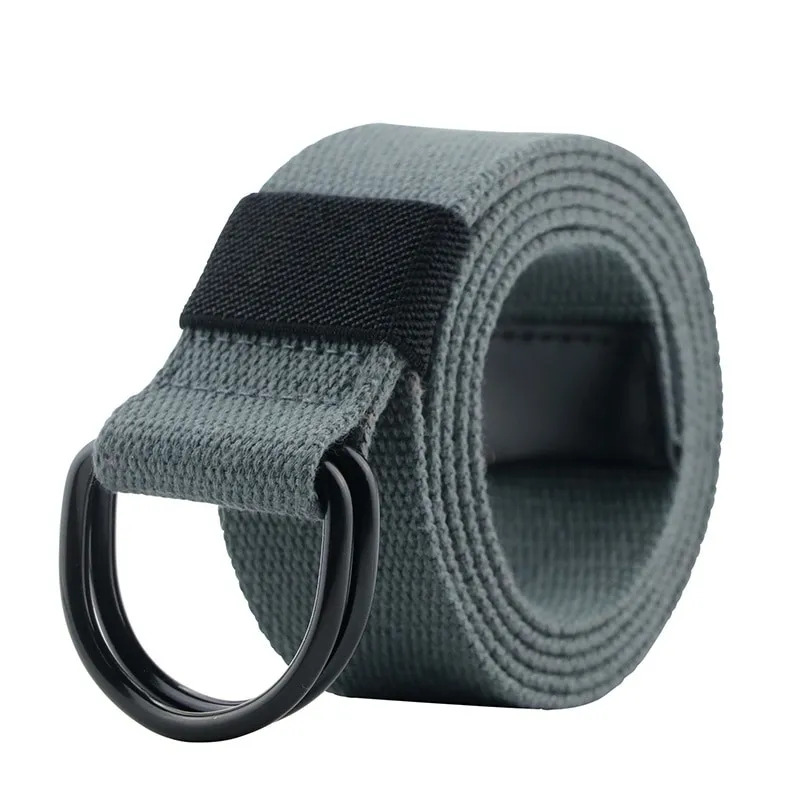 Versatile and Uncomplicated Canvas Unisex Belts