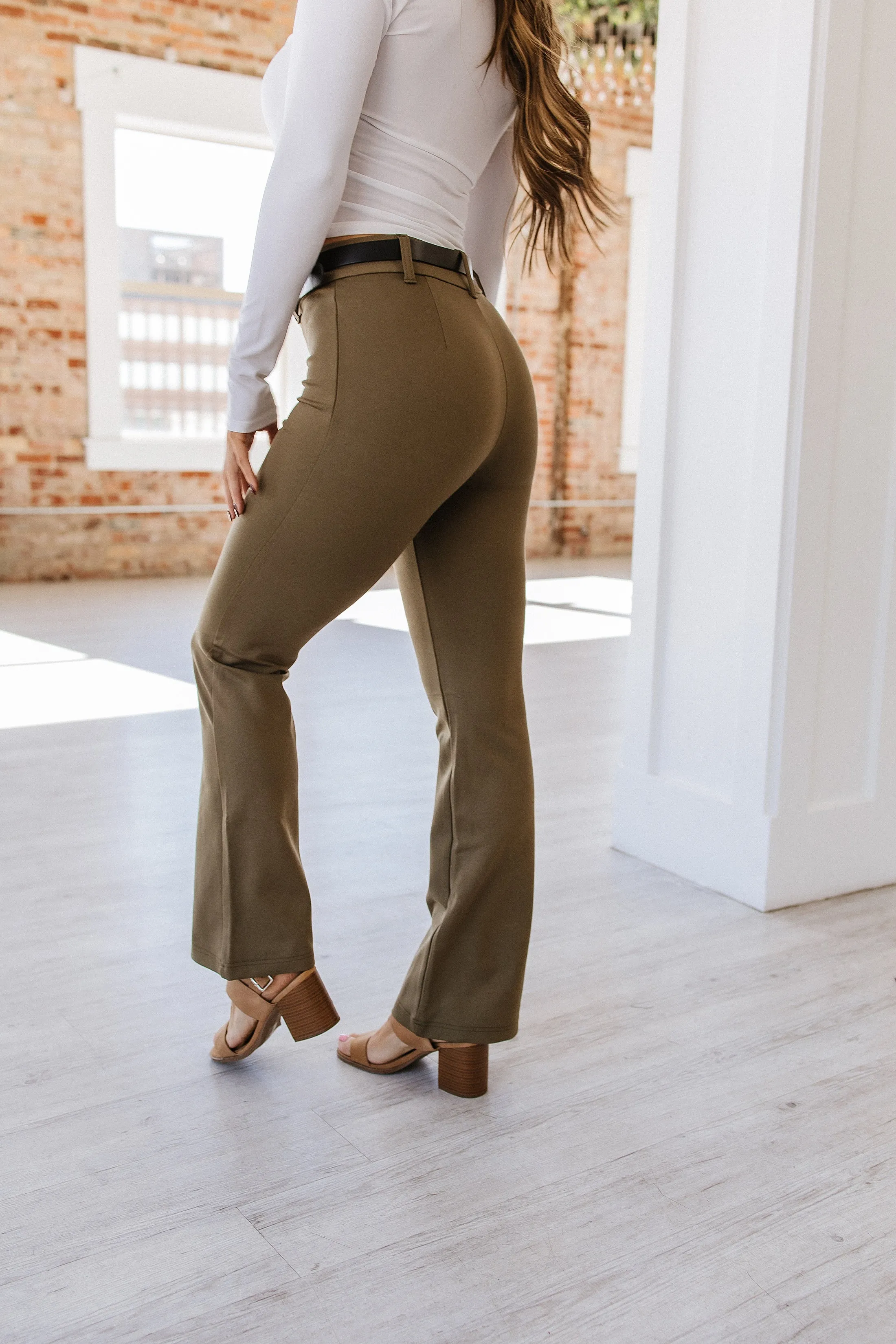 Vicky Flare Ponte Pants