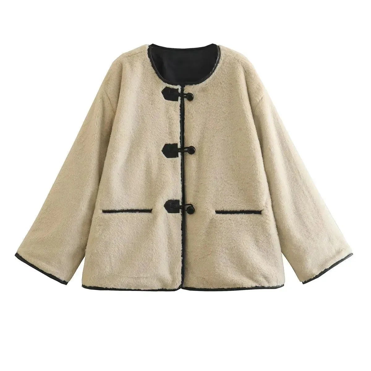 Wenkouban-Winter Outfits Christmas Lyndi Wool Coat